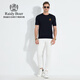 
Raidy Boer/Reddy Boer [Knitted Elastic] Spring 2025 Laser Sequin Men's Short Sleeve T-Shirt 7018 Black M /170/48