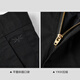 
Hailan Home (HLA) casual pants for men's light business classic series micro-stretch pants for men 25 spring and summer black 64 HKCAW1J033A 34 175/88A Recommended 143~150Jin [Jin equals 0.5 kg]