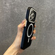 IELTS Love Skin Sensing Magnetic Window Applicable to Apple 14 Mobile Case iPhone14 Promax Liquid Two-in-13 Pro Fully Included 12 Silicone [Black] iPhone 14 Pro Max