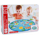 Pesca hape le bebé gatito pescando juguete para bebés machos magnéticos y niñas de 1-2-3 años regal de pesca colorida le (caja de hierro) coordinación mano-ojo especial