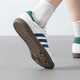 Adidas (Adidas) Clover Herrenschuhe und Frauenschuhe 25 Sommer neue Samba-Turnschuhe modische T-Toe-Schuhe Low Top Casual Paare IH4882/Weiß/Grün/Dunkelblau 45