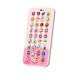 Juke Children's Smartphone Playing House Toys Boys and Girls Learning Multi-function Early Education Machine Early Education Mobile Phone [Charging + Anti-lossing Rope] Cute Rabbit Powder [36 Keys]