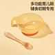 贝初众婴儿辅食碗工具宝宝碗勺全套装软硅胶勺喂水新生儿童餐具套装用品 【纳米银保温6件套】