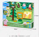 Little Pig Pear Children's echtes Spielzeug Joe Qizhi Puppe spielen Haus Dschungel Abenteuer Schatz Jagd Countdown Kalender Geschenkbox Schatzsuche Kalender