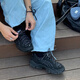 亚瑟士（asics）:GEL-PICKAX:登山徒步户外运动鞋减震男女同款功能鞋 1203A746-001【日蚀黑】 40.5