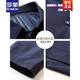Veste de revers romon veste masculine printemps et automne mince affaires décontractée de papa d'âge moyen costume de couleur solide pour hommes veste polyvalente 1048 gris clair m