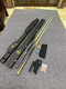Mystery Mystery Queyu same style billiard cue split Chinese style black eight sandalwood handmade poles complete set of small head snooker Thousand Yuan playing feeling Queyu - with standard box + full set of accessories