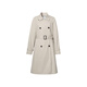 Eifli (eifini) Eifli Classic Slim Double Doubleted Small Light Light Light Light Drowh Trench для женщин 2025 Весенний новый стиль светло-коричневый L 135-145Jin [Jin равняется 0,5 кг]