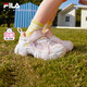Fila fila cat claw обувь детская ретро -кроссовки 2025 летние мужчины и женские детские спортивные туфли