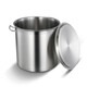 Thickened compound bottom 304 stainless steel soup bucket with lid hotel kitchen commercial induction cooker composite bottom bucket extra large soup pot 35x24 thickened compound bottom soup pot 0cm 3524 1cm