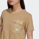 
Adidas 3rd Leaf Crocodile Short Sleeve Women's Summer Top Sports and Casual Half Sleeve Fashion Comfortable High Waist Short Round Neck T-shirt H15829 XS