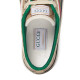 Zapatos de mujeres de Gucci (Gucci), logotipo retro de moda zapatos deportivos versátiles versátiles, marrón 606110 HVK20 9766 35