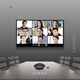 Lenovo ThinkPlus Video Conferencing Office Equipement Bluetooth Conférence Bluetooth Conférence omnidirectionnelle Microphone Audio Pickup Conference Conferencers convient à 30 à 70 mètres carrés (microphone omnidirectionnel + radio * 2)