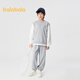 Balabala children's clothing boys long sleeves set children's sportswear 2025 new spring dress fake two-piece fashion 208125104104