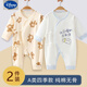 迪士尼（Disney）装新生儿衣服0-6月纯棉春秋季宝宝哈衣爬服打底婴 5347心想事成+5348恐龙汽车 66cm 66 【建议12-15斤】