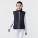 Decathlon (DECATHLON) Children's Vest Sports Warm Vest Sleeveless Casual Autumn and Winter Equestrian Vest Youth OVHR Inkstone 5-6 Years Old_Height 113-121cm