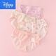 Disney Children’s Unterwäsche Girls Dreieck Baumwollshorts Shorts Kinder mittelgroße Kinder A-Klasse-Baumwoll-Sommer-Dünnstil ohne Arsch 751+753 Dreieck [bequem] 4 Stücke 170 m Größe Gewicht 15-25 Jin [Jin gleich 0,5 kg] Körper 85-100