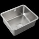 
JOMOO 2025 new sink kitchen single tank small apartment top-top and bottom-end washing basin and dishwasher 3884T-C K-38 -C-NA