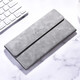 Laishuhui Men's Long Wallet Multi-Card Slot Function Thin Wallet Young Men's Card Holder Integrated Boys' Wallet Gray Long Coin Purse