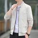 
Pierre cardin jacket 2025 spring and autumn jacket men's trendy baseball collar thin casual windbreaker short style wear handsome men's 686 jacket [green] L [recommended 95-105Jin [Jin equals about 0.5 kg]]