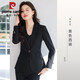 皮尔卡丹（pierre cardin）粉色西装外套女春季2025新款感小个子气质连衣裙两件套工作服 2024粉色826外套2025 3XL