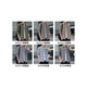 
Shemengduo plaid casual shirt men's spring and autumn long-sleeved shirt Korean top retro loose summer thin jacket 12111 meters blue + 12111 yellow and blue One size m 90-110Jin [Jin equals 0.5 kg]