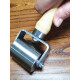 
XMSJ stainless steel press wheel double bearing solid press roller waterproof roll leather press iron roller self-adhesive sticker exhaust bubble 5cm stainless steel press wheel (about 695 grams metal handle D4