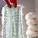 Mohair imported from South Africa young diy hand-knitted fine wool wool thread knitted hand-knitted seahorse hair 01 milky white