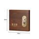 Zuozhixun Pu'er tea cake gift box empty gift box universal tea Shoumei tea cake gift box simple tea cake storage box Qingshan Pu'er tea wood grain box 260mm 260 50mm