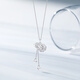 Chao Acer PT950 Platinum Necklace Gourd Coin Girls Birthday Gift Price Platinum XQP40000383 About 3.85g