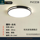 Henglan Guzhen Guzhen, Zhongshan City, Guangdong modern and simple new LED ceiling lamp living room lamp bedroom lamp atmospheric household black frame round 40cm white light-24.W
