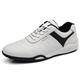 
YRC Yierkang men's shoes 2025 new genuine leather sports outdoor casual shoes fashion trendy soft sole breathable small white shoes 9871 white 42 standard leather shoe size