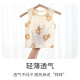 贝乐咿婴儿背心纯棉内穿宝宝吊带背心夏季薄款女童打底无袖儿童小背心男 6621喝奶不干活+6622坐坐熊 90