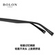 Bolon Tyrannosaurus Gafas Marco 25 Nuevo producto Gafas Miopía Marco de cejas cuadradas Gafas de negocios Marco de titanio BA6113 B15