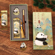 Jiamo Chinese Style Classical Metal Lesezeichen Geschenkbox Panda Kulturelle und kreative Geschenk 2025 Neue High-End-Exquisites verbotene Stadt Souvenirs Schulsaison Geschenke für Klassenkameraden Souvenirs Lehrer-Tag