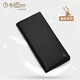 Goldlion's new wallet men's genuine leather men's handbag simple business deer leather wallet multiple card long wallet Chinese New Year Chinese New Year Black
