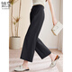 Elle aime les pantalons décontractés pour les femmes en lâche d'été huit ou neuf points pantalons droits de tempérament pantalon large pour femmes T144K6622