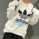 Adidas Clover Langarm T-Shirt Herren 2025 Sommer New Sportswear Round Hals Lose lässiger Pullover IA4877 JM7271 XS