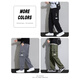 Pantalones de trabajo directo para pantalones de verano de verano para hombres Marca de moda estadounidense de moda múltiples pantalones de pierna ancha de gran tamaño 9930 Negro A XL 135-155Jin [Jin equivale a 0.5 kg]