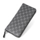 SMVP Men pour hommes, longue capacité, portefeuille multi-cartes, portefeuille multifonction d'entreprise pour hommes, donnez des cadeaux à son mari, motif noir