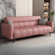 
Manzhen folding sofa bed for household multi-function lazy sofa bed integrated and dual-purpose 2025 new lunch break single sofa bed cat scratching leather-white [latex style] [widening style] Total length 2.2 meters x width 1.2 meters
