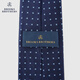 布克兄弟（BrooksBrothers）男士25早秋新款桑蚕丝纹理撞色波点领带 4004-藏青色 0