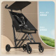 JOT TMM Baby Walking Artefakt Leichter Taschenwagen kann für den Kinderwagen ein Klick-Kartierstation Wagon Baby-Schieberartefakt [Fuyao Black] NEUES Upgrade One-Click Folding verwendet werden