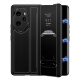 
Demany DAYMONY Demany Honor 100 mobile phone case 100pro plain leather magnetic flap protective cover Honor series new full-inclusive business high-end men and women's shell Basalt black (plain leather magnetic flap free answering) + film Honor 100pro