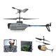 AIDA KY202 Schwarze Bienen UAV-Aufklärung Hindernisvermeidung Hubschrauber Hochauflösende Luftfotografie Fernbedienung Flugzeuggelb-Dual 4K-Kamera mit Hindernisvermeidung mit Induktion Dual Battery Version