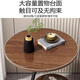 Jingcai Couchtisch Seitentisch Sofa Seitenrundtisch kleiner Tisch Doppelschicht Speicher Tee Tisch JCJ18 Weiße Doppelschicht