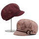 Woodpecker (TUCANO) middle-aged and elderly hat women's spring and autumn mother's peaked hat thin grandma casual autumn sun hat old lady cloth hat khaki L adjustable