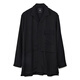 
Y-3 [must-have for travel] 2025 new men's shirt mid-length casual top 52JD3524 Black S