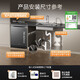 Midea official refurbished machine Jingyan GX1000Max-D independent installation dishwasher 17 sets + 2 large capacity variable frequency five-arm hurricane wash 105 hot air drying four-star disinfection GX1000Max-D | independent upgrade 17 sets