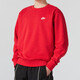 Nike (Nike) Herren-Sweatshirt 2025 Frühling Neues Stil Jahr des Zodiac Red Sticks Logo Casual Round Neck Pullover FN3889-657 L